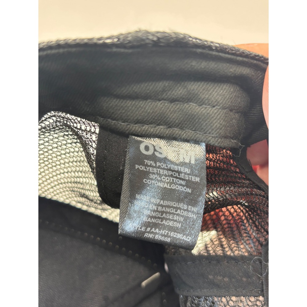 Unbranded Trucker Hat Mens OSFM Black Weed Marijuana Leaf $100 Bill Money Print - Picture 4 of 6